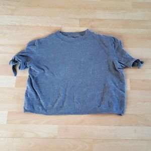 Alternative Apparel Sweater Crop Tee